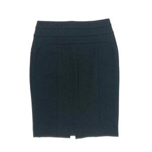 INC Pencil Skirt Women's Size 6 Black Career or Casual Wear Stretch Midi